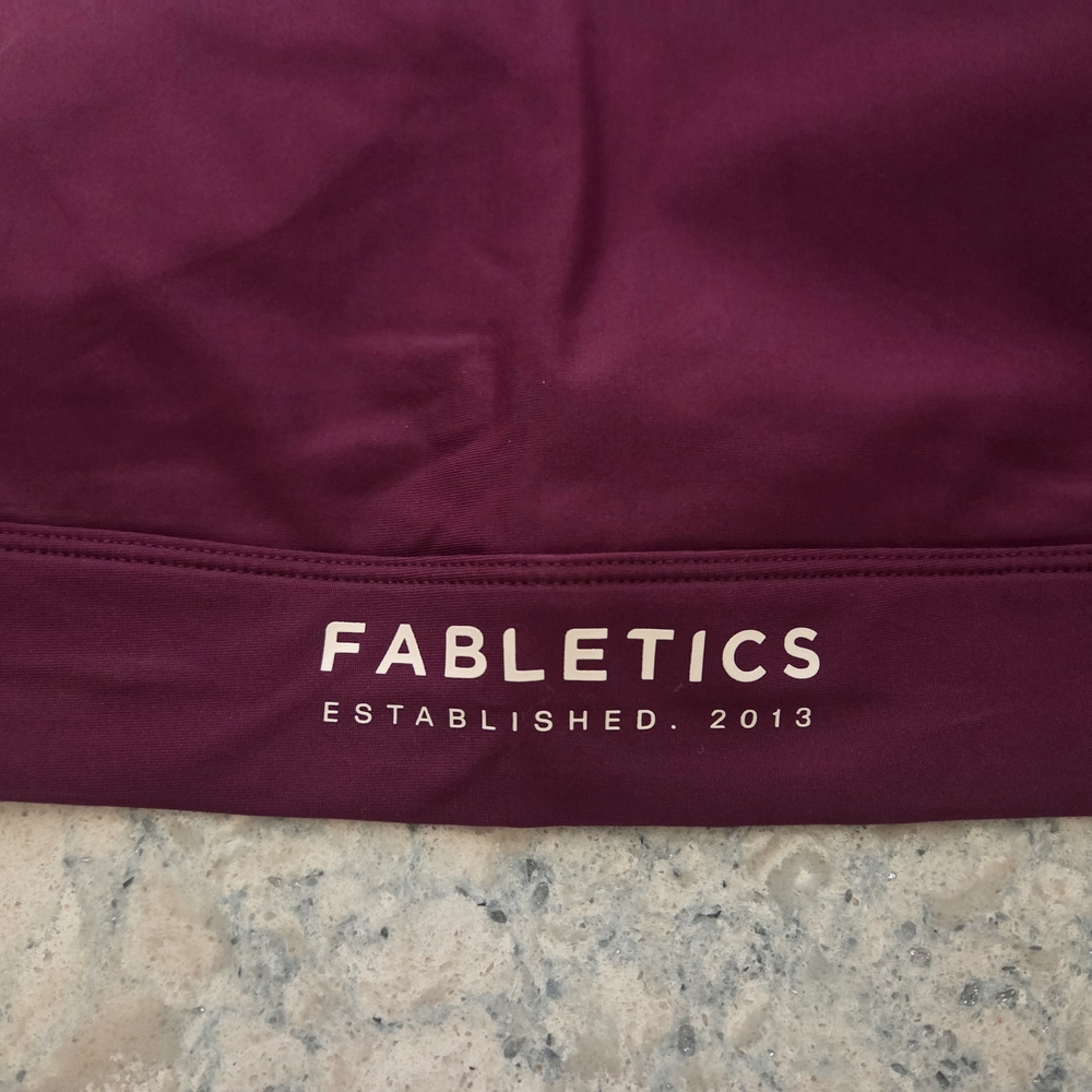 Fabletics Women's Vibrant Magenta Sports Bra - Picture 4 of 6